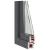 Fereastra de subsol 60x60 cm Rabatabil DIN dreapta Antracit GartenMobel Dekor