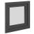 Fereastra de subsol 60x60 cm Rabatabil DIN Stânga Antracit GartenMobel Dekor