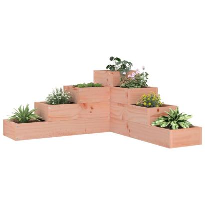 Jardinieră grădină 4 niveluri, 80,5x79x36 cm lemn masiv douglas GartenMobel Dekor