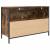 Dulap pentru baie cu sertare stejar afumat 90x34,5x60 cm GartenMobel Dekor