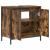 Dulap pentru lavoar baie stejar afumat 60x34,5x60 cm GartenMobel Dekor