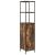 Dulap de baie cu rafturi stejar afumat 36x35x165 cm GartenMobel Dekor