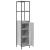 Dulap de baie cu rafturi Gri Sonoma 36x35x165 cm GartenMobel Dekor