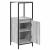 Dulap de baie cu rafturi Gri Sonoma 36x35x95 cm GartenMobel Dekor