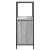 Dulap de baie cu rafturi Gri Sonoma 36x35x95 cm GartenMobel Dekor
