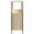 Dulap de baie cu rafturi Stejar Sonoma 76,5x35x95 cm GartenMobel Dekor