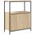 Dulap de baie cu rafturi Stejar Sonoma 76,5x35x95 cm GartenMobel Dekor