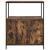 Dulap de baie cu rafturi stejar afumat 76,5x35x95 cm GartenMobel Dekor