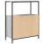 Dulap de baie cu rafturi Gri Sonoma 76,5x35x95 cm GartenMobel Dekor