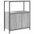 Dulap de baie cu rafturi Gri Sonoma 76,5x35x95 cm GartenMobel Dekor