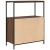 Dulap de baie cu rafturi Stejar maro 76,5x35x95 cm GartenMobel Dekor