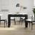 Masa de sufragerie din stejar negru 120x60x76 cm lemn prelucrat GartenMobel Dekor