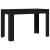 Masa de sufragerie din stejar negru 120x60x76 cm lemn prelucrat GartenMobel Dekor