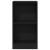 Bibliotecă Stejar negru 40x24x76 cm Lemn prelucrat GartenMobel Dekor