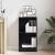 Bibliotecă Stejar negru 40x24x76 cm Lemn prelucrat GartenMobel Dekor