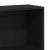 Bibliotecă cu 4 etaje Stejar negru 80x24x143 cm Lemn prelucrat GartenMobel Dekor