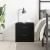 Noptiera stejar negru 40x30x40 cm lemn prelucrat GartenMobel Dekor