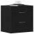 Noptiera stejar negru 40x30x40 cm lemn prelucrat GartenMobel Dekor