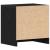 Noptiera stejar negru 40x30x40 cm lemn prelucrat GartenMobel Dekor