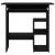 Birou Stejar negru 80x45x74 cm Lemn prelucrat GartenMobel Dekor