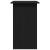 Birou Stejar negru 80x45x74 cm Lemn prelucrat GartenMobel Dekor