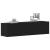 Dulap TV Stejar negru 120x30x30,5 cm Lemn prelucrat GartenMobel Dekor