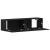 Dulap TV Stejar negru 120x30x30,5 cm Lemn prelucrat GartenMobel Dekor