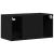 Dulap de perete Stejar negru 80x39x40 cm Lemn prelucrat GartenMobel Dekor