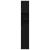 Dulap de baie stejar negru 32x25,5x190 cm lemn prelucrat GartenMobel Dekor