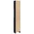 Dulap de baie stejar negru 32x25,5x190 cm lemn prelucrat GartenMobel Dekor