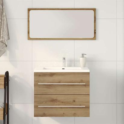 Dulap pentru chiuveta de baie Stejar Artisan Lemn prelucrat GartenMobel Dekor