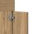 Set mobilier de baie, 2 piese, stejar artizanal, lemn prelucrat GartenMobel Dekor