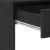 Birou Stejar negru 101x50x76,5 cm Lemn prelucrat GartenMobel Dekor