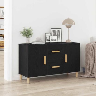 Bufetă Stejar negru 100x36x60 cm lemn prelucrat GartenMobel Dekor