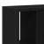 Dulap cu oglindă de baie stejar negru 60x16x60cm lemn prelucrat GartenMobel Dekor
