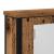 Dulap cu oglindă de baie lemn vechi 42x12x60 cm lemn prelucrat GartenMobel Dekor