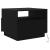 Masuta de cafea cu lumini LED Stejar negru 50x49x40 cm GartenMobel Dekor