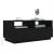 Masuta de cafea cu lumini LED Stejar negru 90x49x40 cm GartenMobel Dekor
