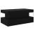 Masuta de cafea cu lumini LED Stejar negru 90x50x40 cm GartenMobel Dekor