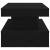 Masuta de cafea cu lumini LED Stejar negru 90x50x40 cm GartenMobel Dekor