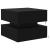 Masuta de cafea cu lumini LED Stejar negru 50x50x40 cm GartenMobel Dekor