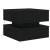 Masuta de cafea cu lumini LED Stejar negru 50x50x40 cm GartenMobel Dekor