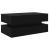 Masuta de cafea cu lumini LED Stejar negru 90x50x40 cm GartenMobel Dekor