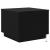 Masuta de cafea cu lumini LED Stejar negru 50x50x40 cm GartenMobel Dekor
