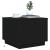 Masuta de cafea cu lumini LED Stejar negru 50x50x40 cm GartenMobel Dekor