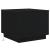 Masuta de cafea cu lumini LED Stejar negru 50x50x40 cm GartenMobel Dekor