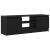 Dulap TV Stejar Negru 102x30x36 cm Lemn prelucrat GartenMobel Dekor
