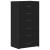 Bufetă cu 6 sertare Stejar negru 50x34x96 cm Lemn prelucrat GartenMobel Dekor