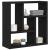Raft de perete Stejar negru 45x16x45 cm Lemn prelucrat GartenMobel Dekor