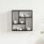 Raft de perete Stejar negru 45x16x45 cm Lemn prelucrat GartenMobel Dekor